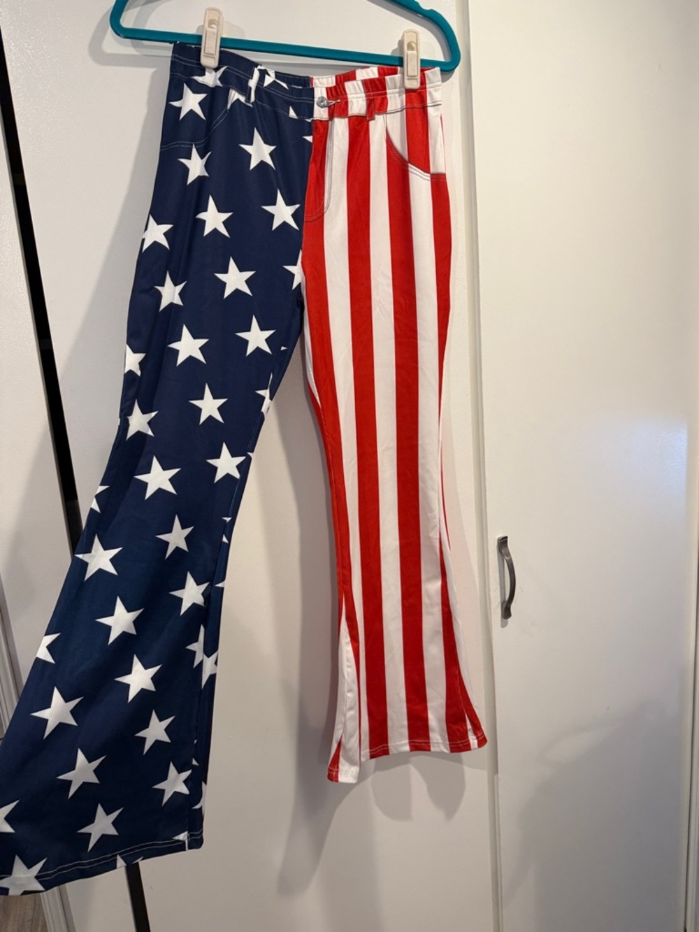 American Flag Star & Stripe bellbottoms